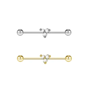 Flower Industrial Barbell