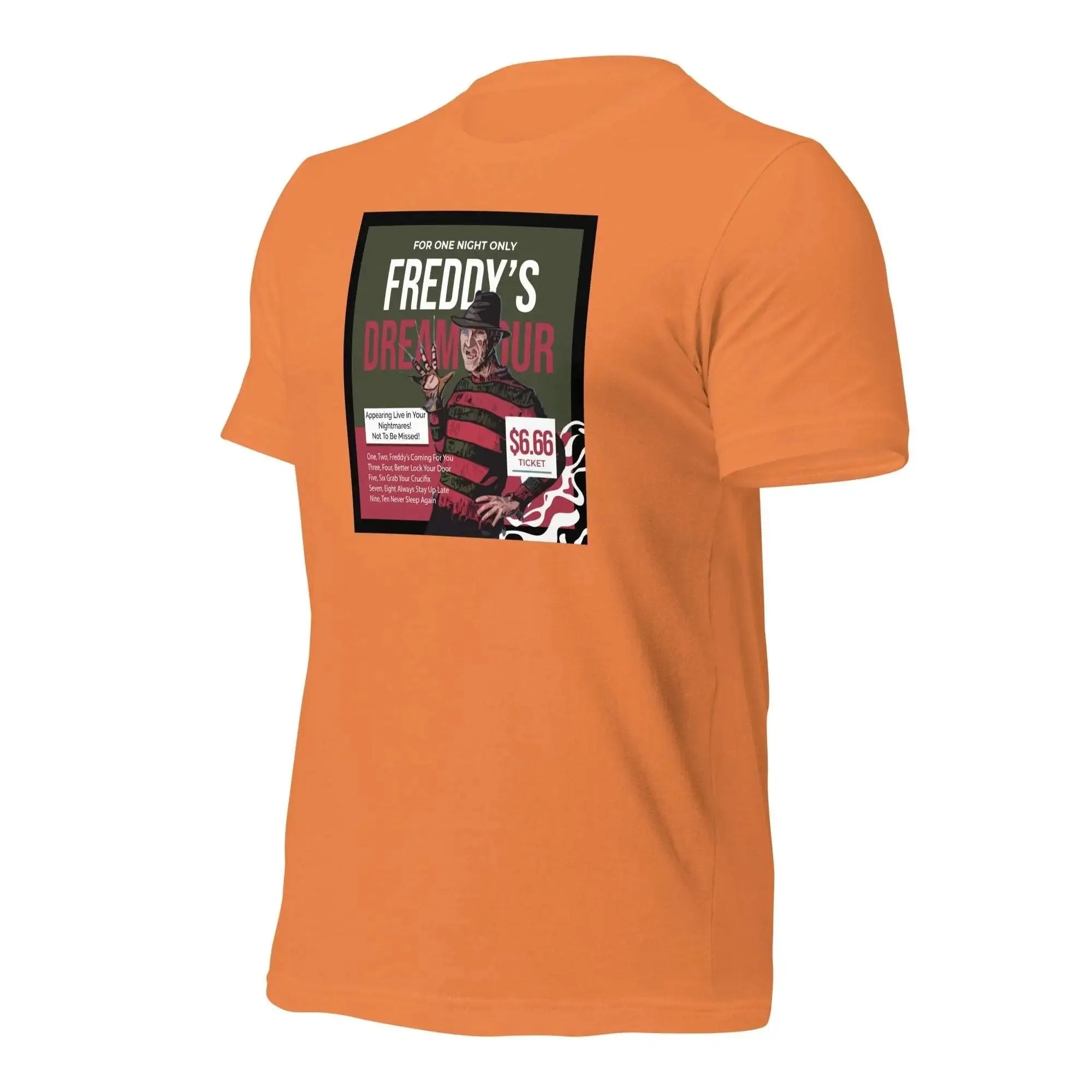 Freddy's Dream Tour Unisex t-shirt