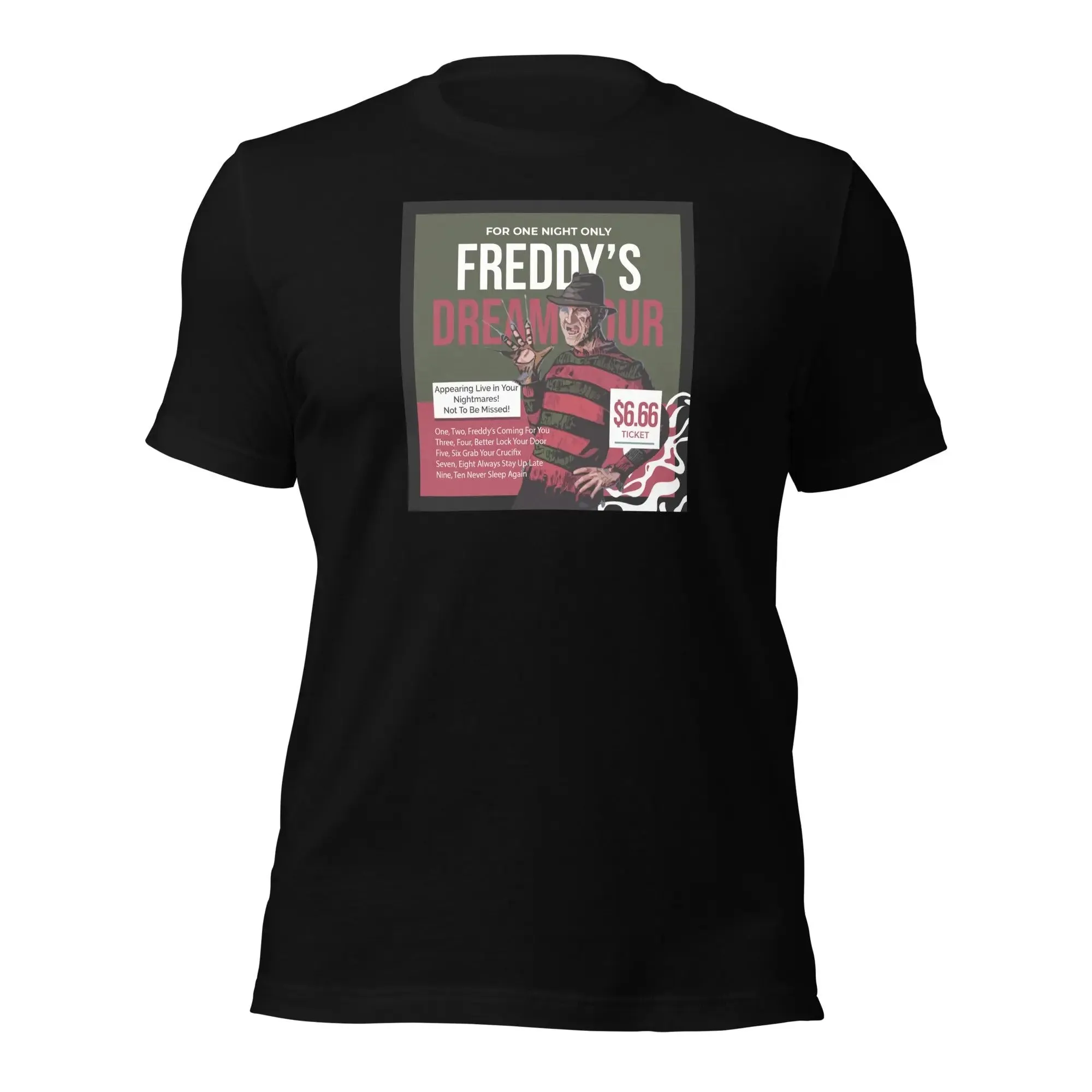 Freddy's Dream Tour Unisex t-shirt