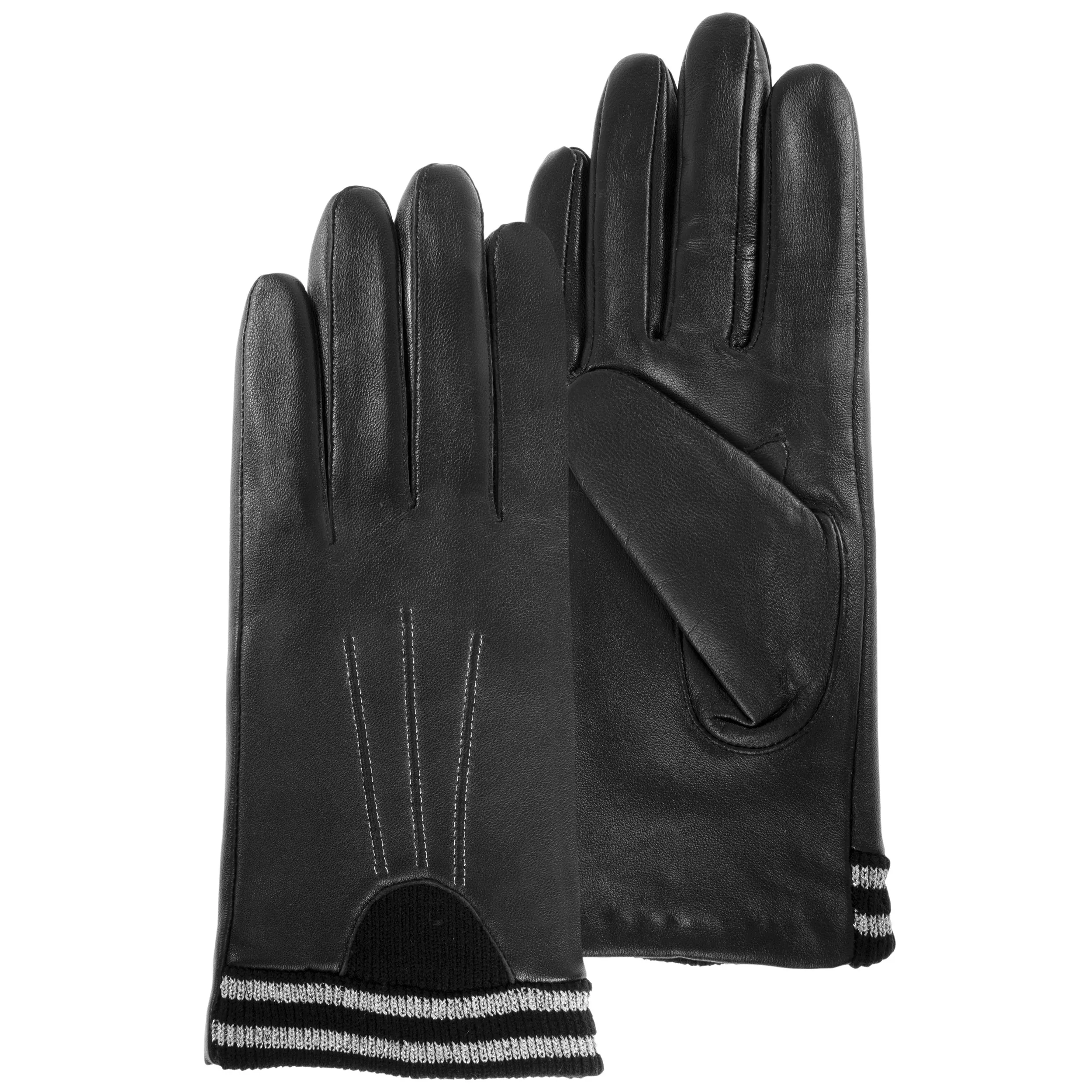 Gants Femme tactiles lurex Argenté