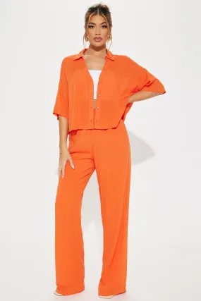 Greece Fantasy Pant Set - Orange