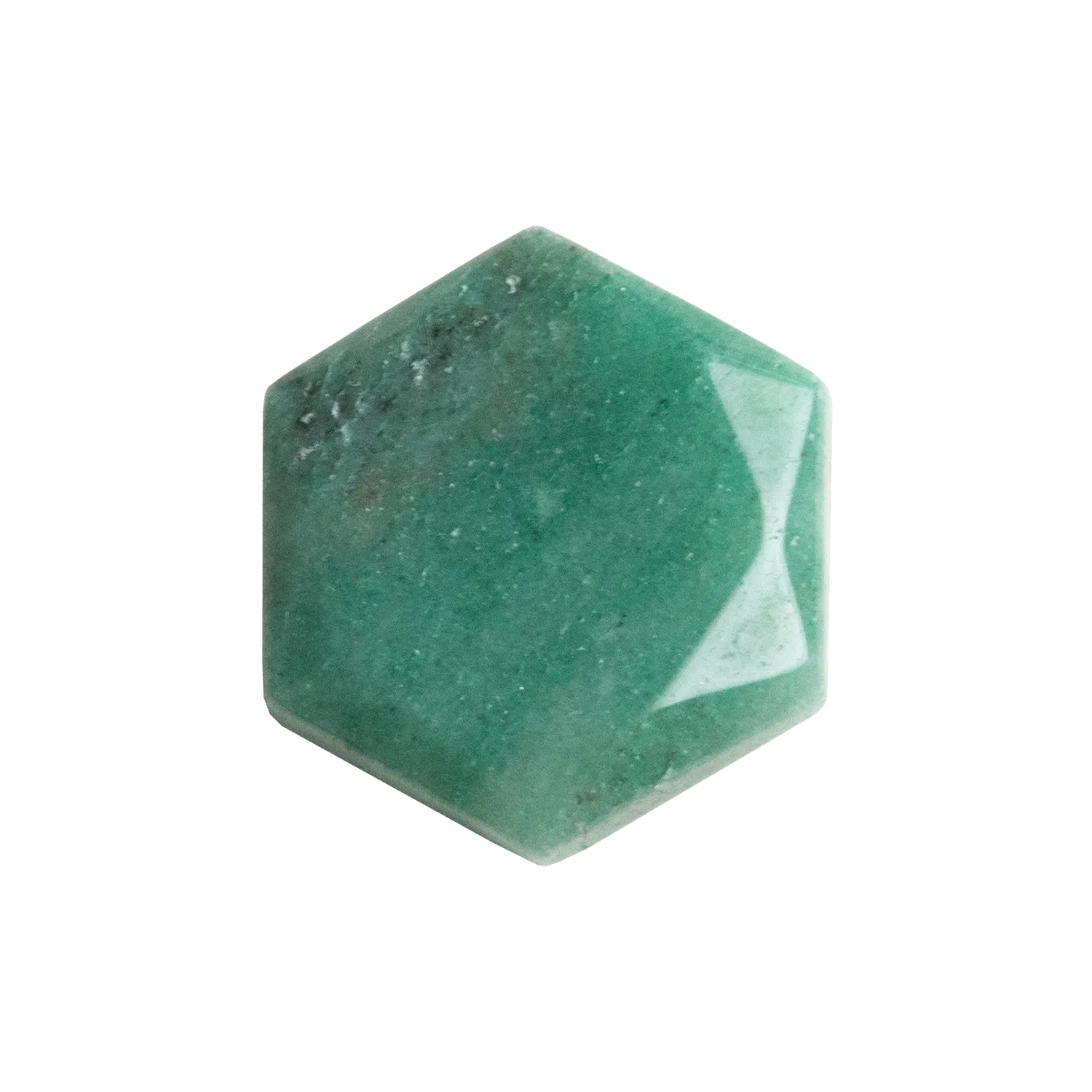 Green Aventurine Hexagon Crystal