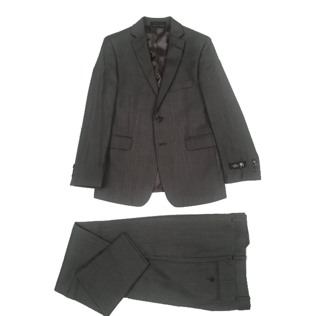 Hart Schaffner Marx Boys Husky Grey Suit XH008