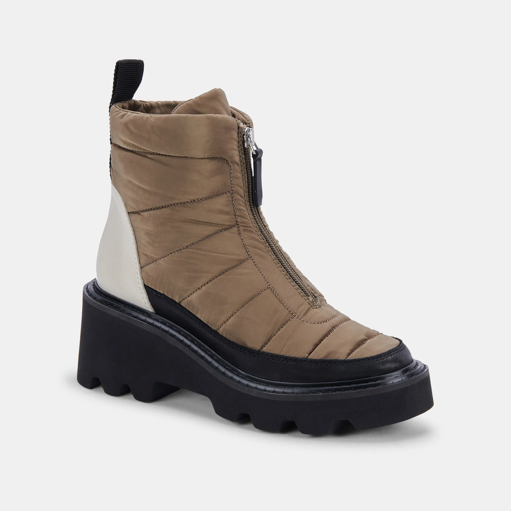 HELKI BOOTS OLIVE MULTI NYLON