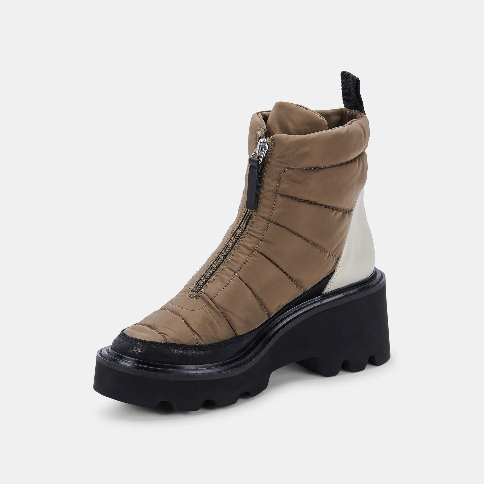 HELKI BOOTS OLIVE MULTI NYLON