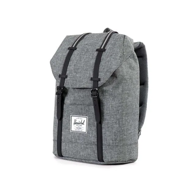 Herschel Retreat Backpack Raven Crosshatch