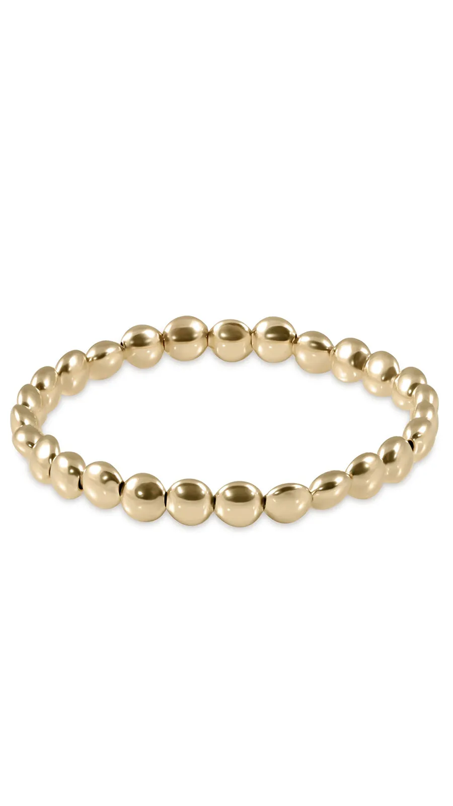 HONESTY GOLD  6MM BEAD