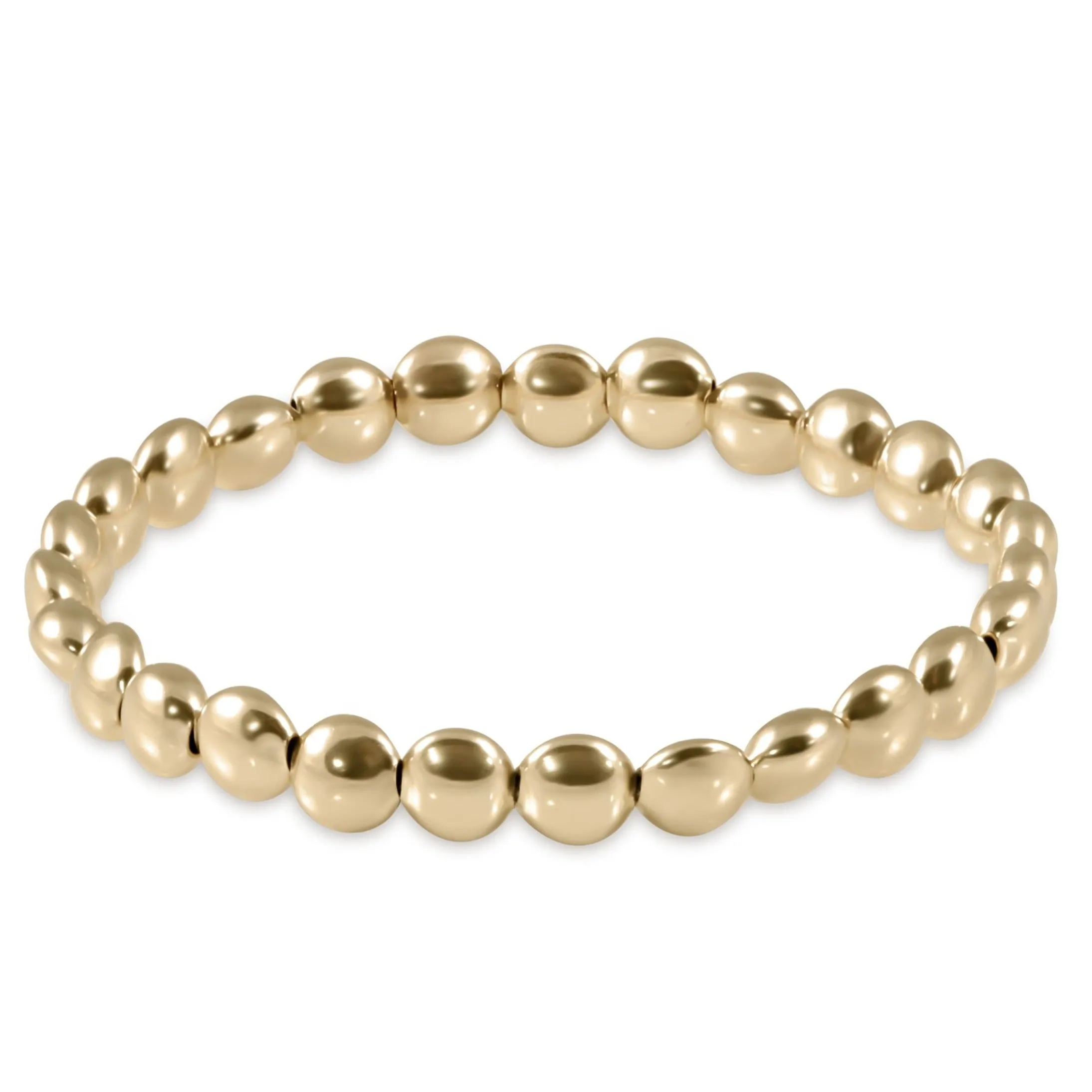 HONESTY GOLD  6MM BEAD