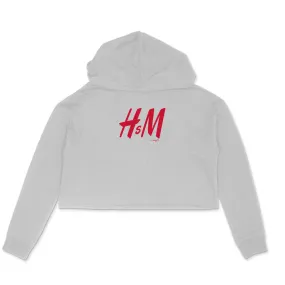 HSM - Kannada Crop Hoodie