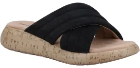 Hush Puppies Sarah Womens Leather Slide Sandal