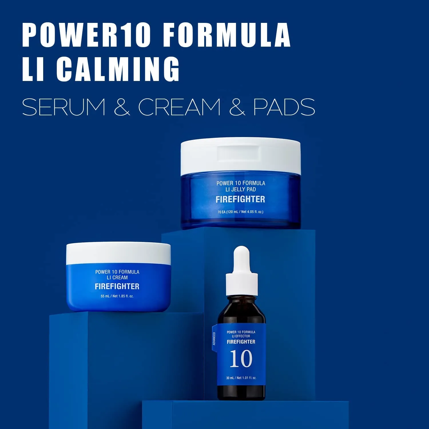 It's Skin Power 10 Formula LI Jelly Pads Firefighter 120ml Cellulose Skincare