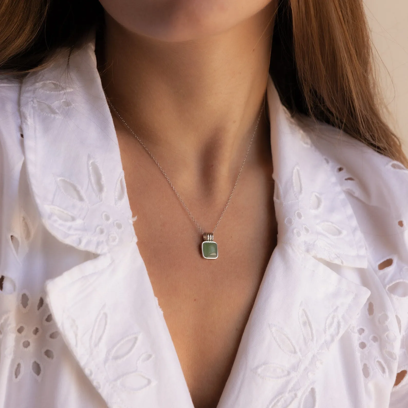 Jade Pendant Necklace