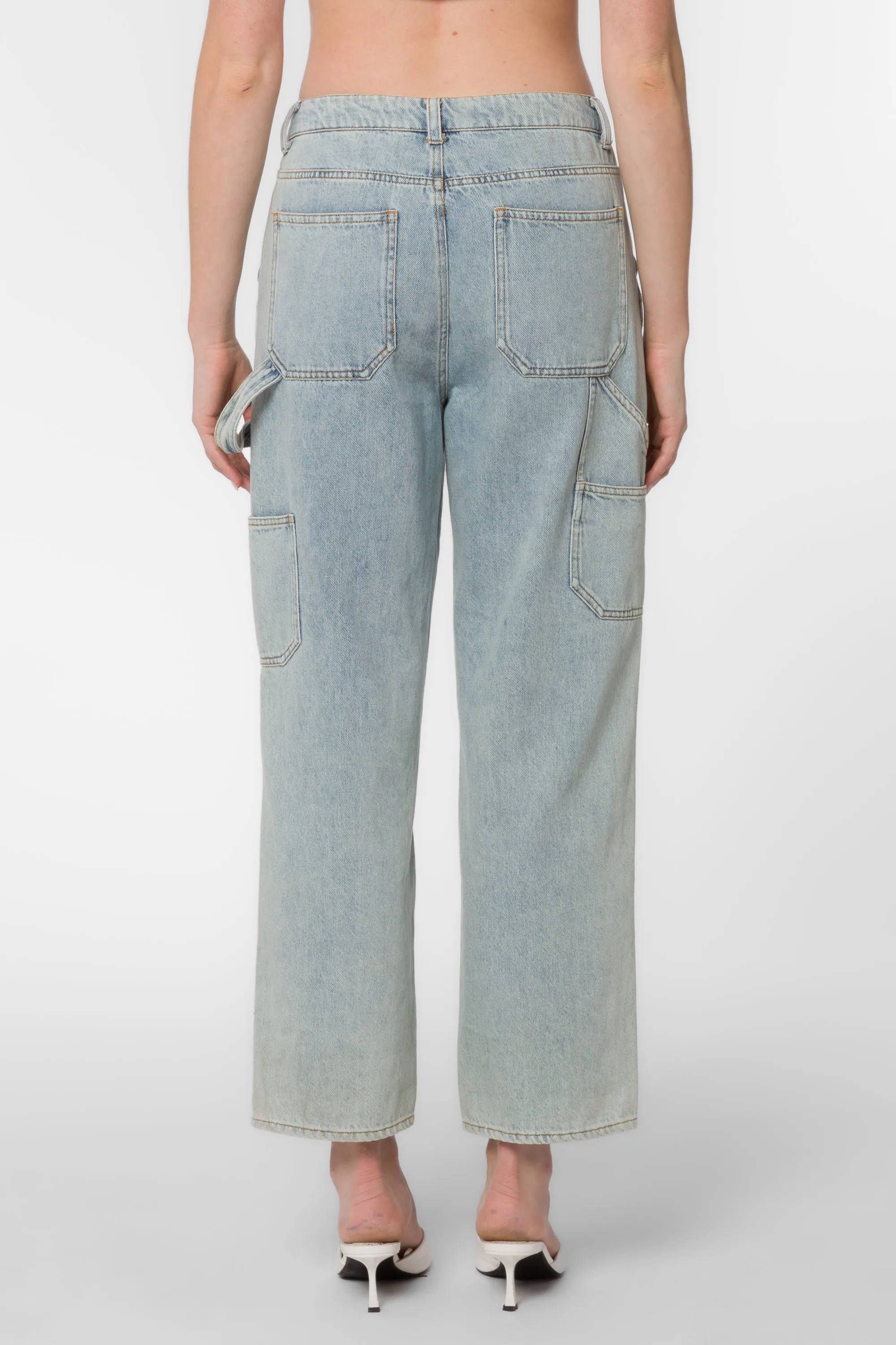 Jinny Vintage Pale Blue Jeans