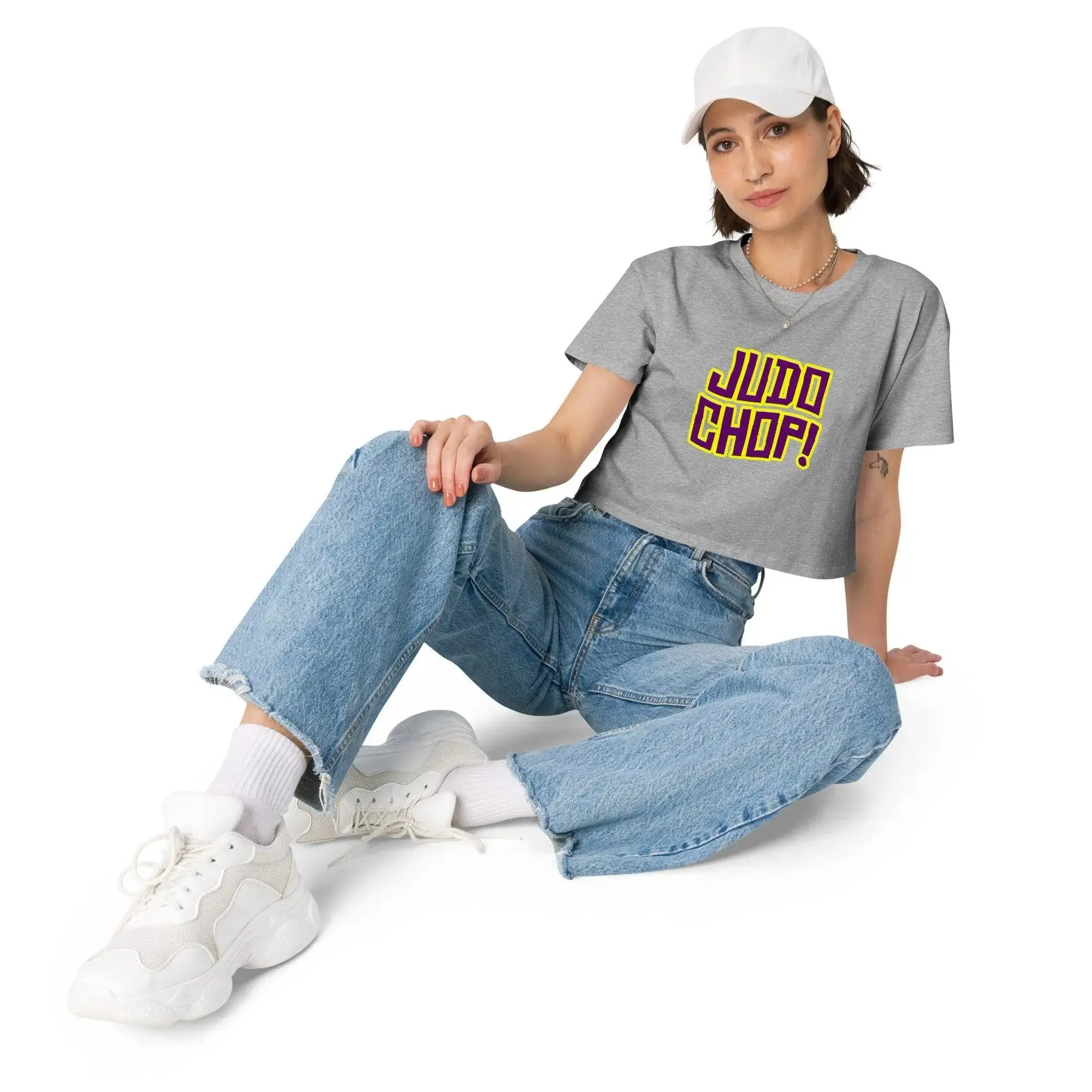 Judo Chop! Women’s crop top