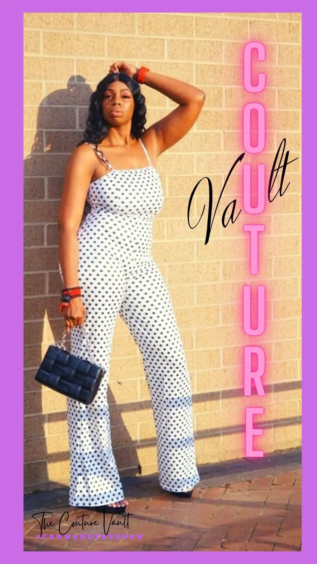 Just in Time Polka Dot Jumpsuit