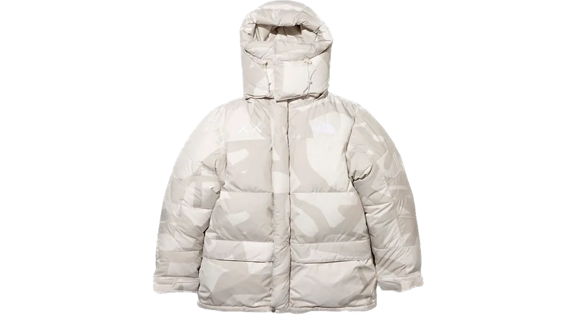 KAWS x The North Face Retro 1994 Himalayan Parka Moonlight Ivory