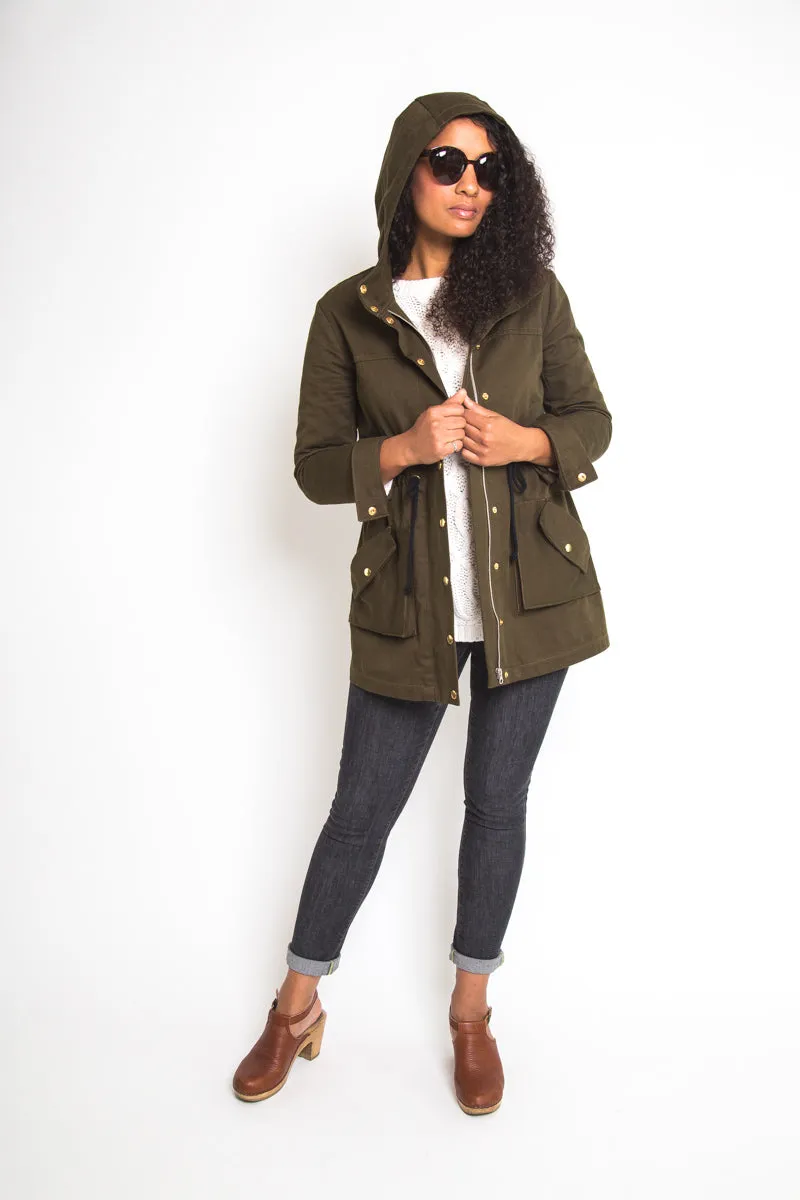 Kelly Anorak Jacket Sewing Pattern by Closet Core Patterns