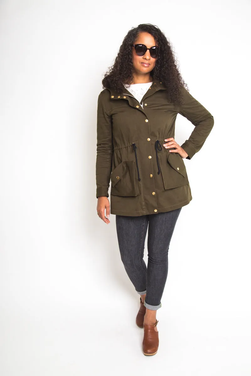 Kelly Anorak Jacket Sewing Pattern by Closet Core Patterns