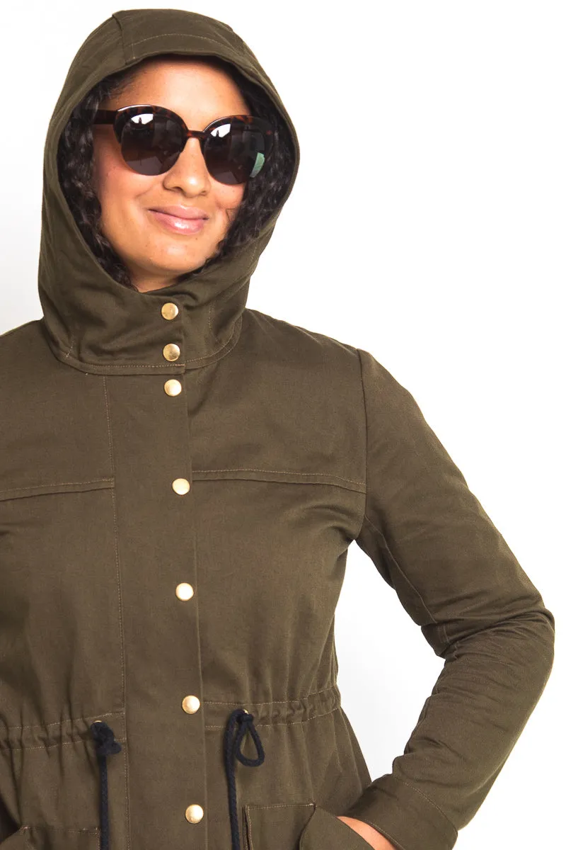 Kelly Anorak Jacket Sewing Pattern by Closet Core Patterns