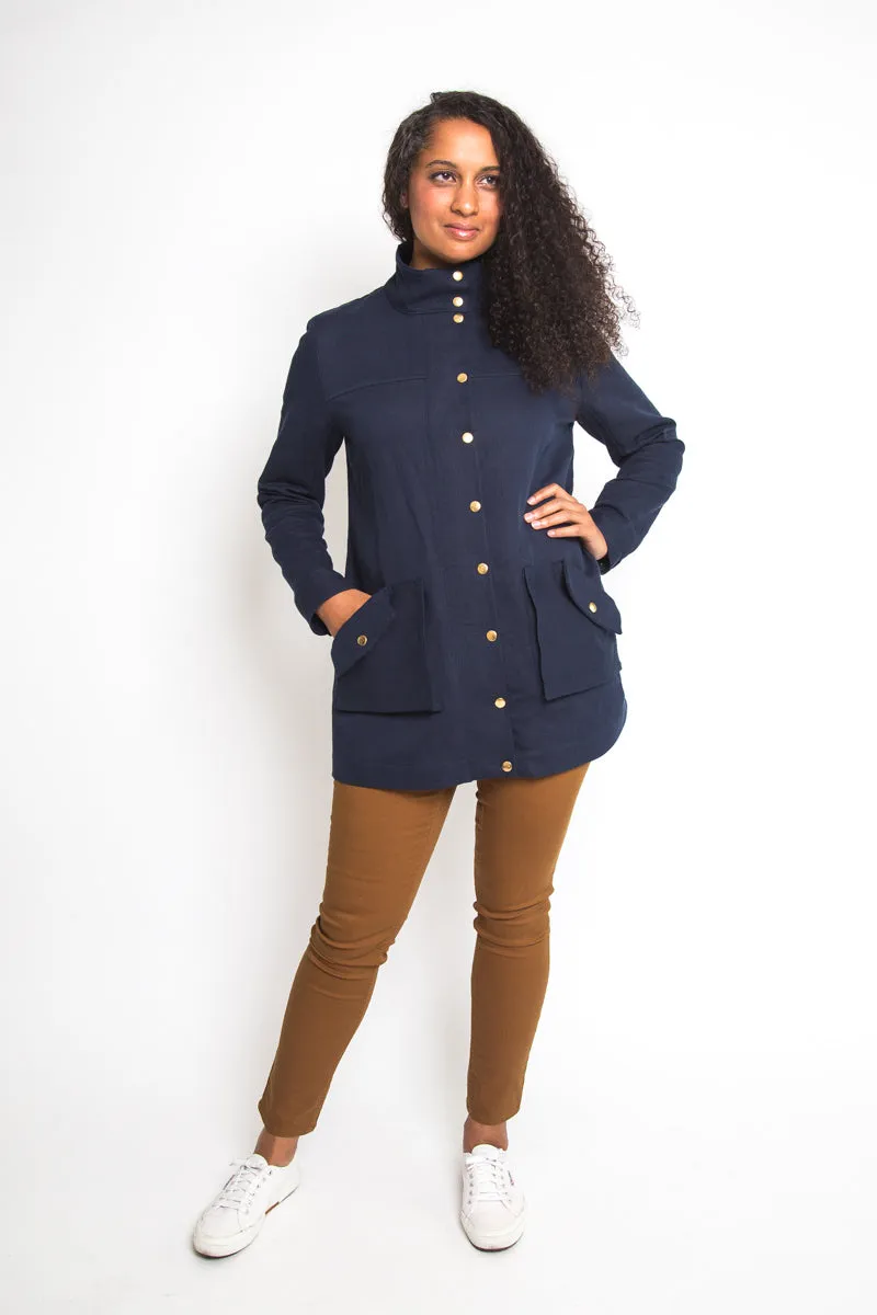 Kelly Anorak Jacket Sewing Pattern by Closet Core Patterns