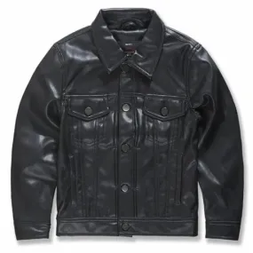 Kids Jordan Craig Thriller Trucker Jacket (Black) JJ1121K