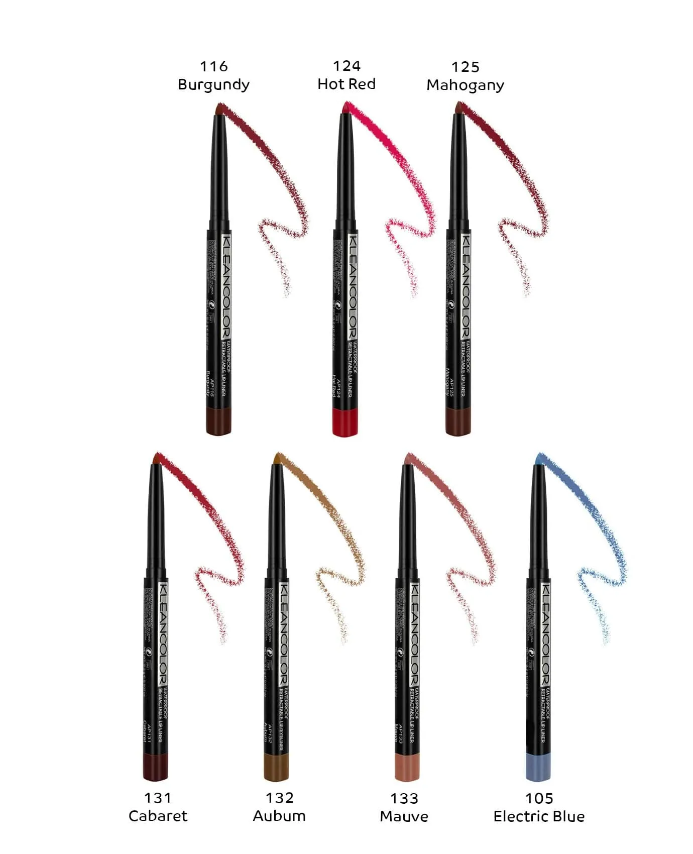 Kleancolor Waterproof Retractable Lip/Eyeliner