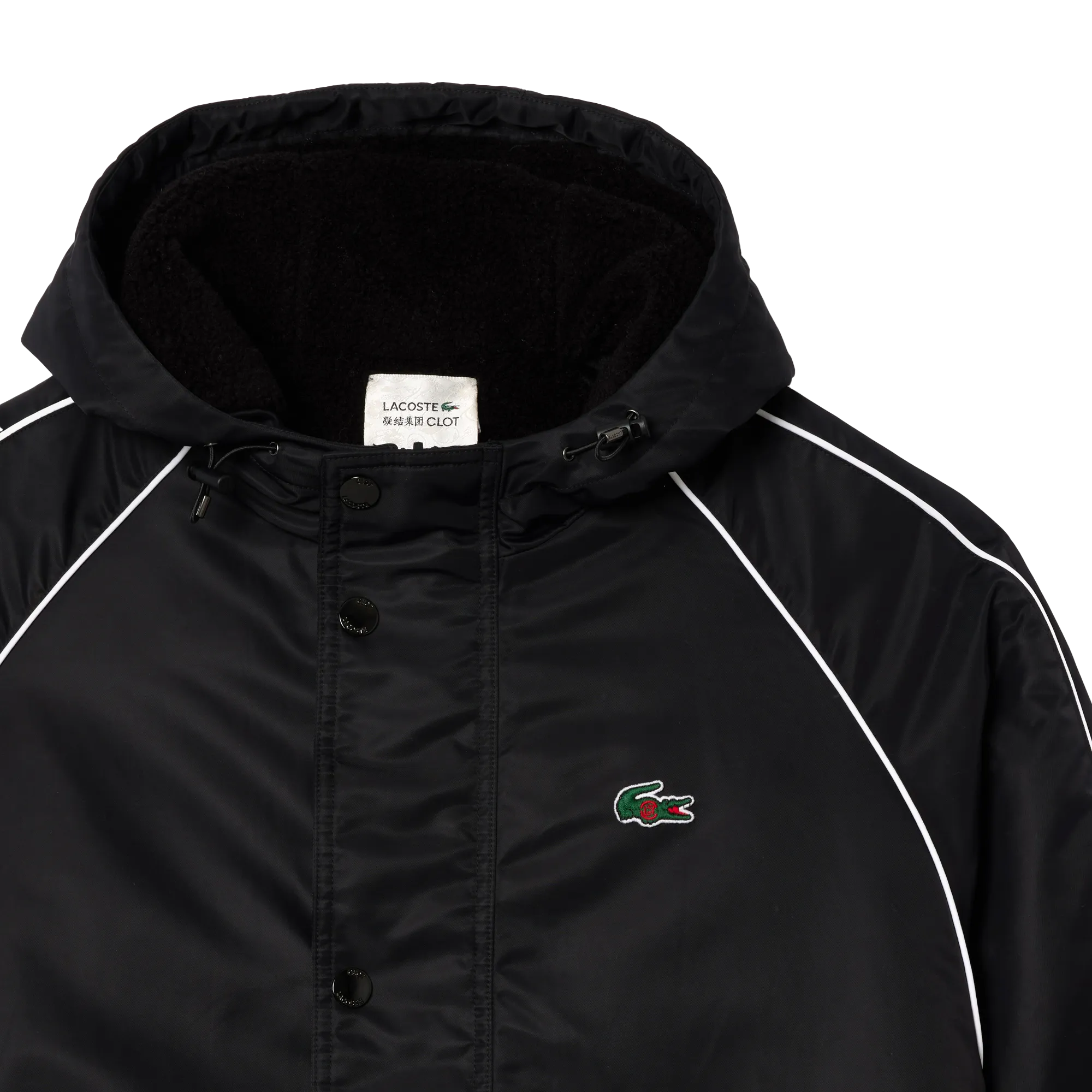 Lacoste x Clot Reversable Parka Black