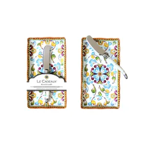 Le Cadeaux Butter Dish & Spreader Set