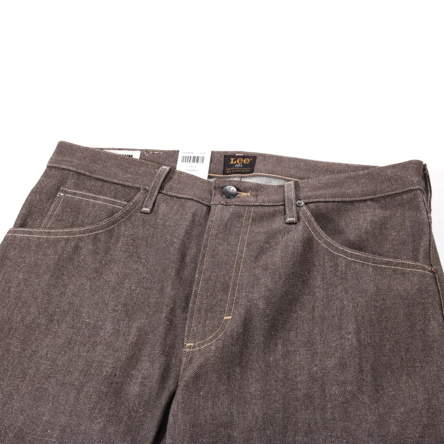 LEE 101Z BROWN SELVAGE DRY