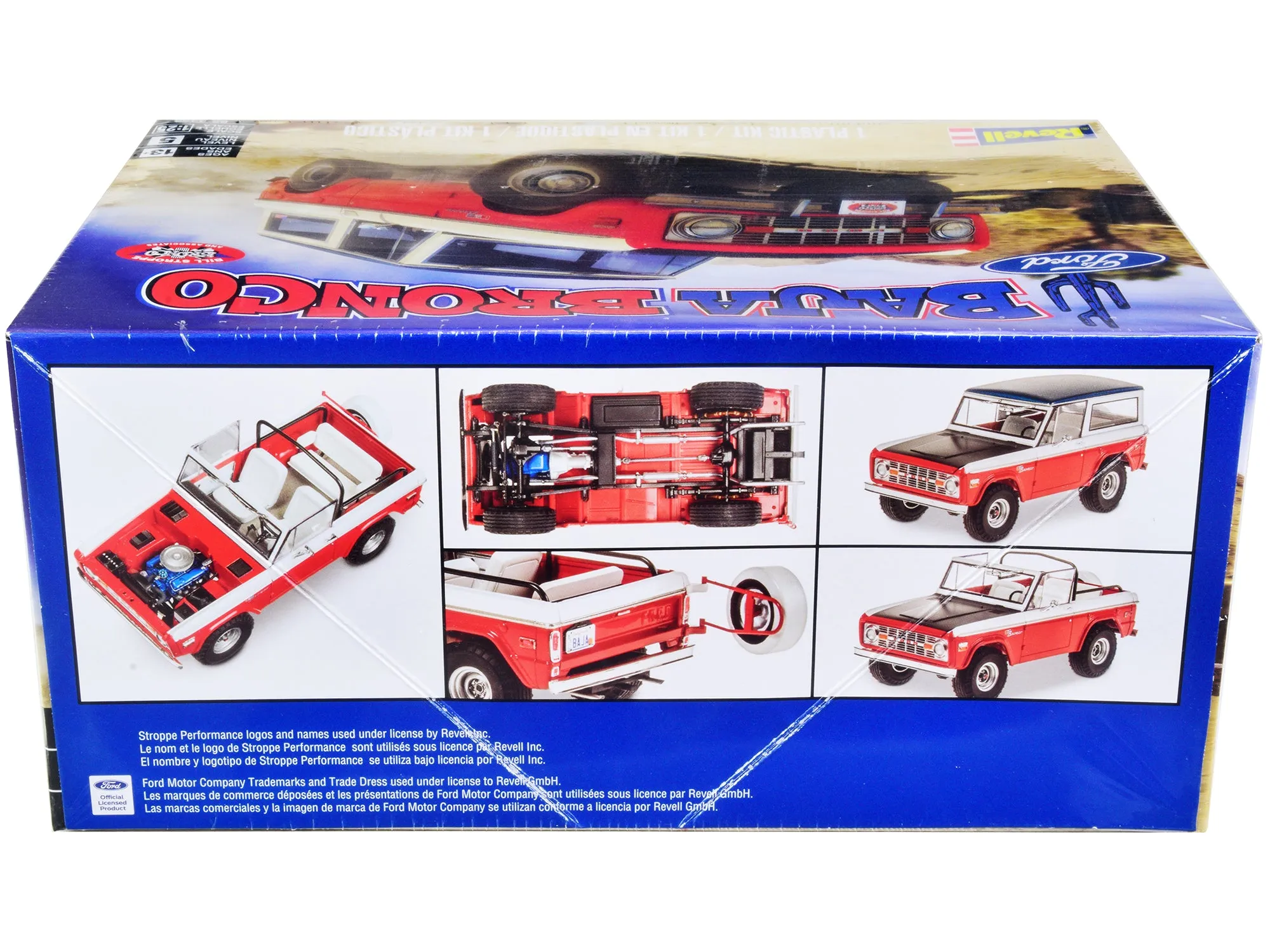 Level 5 Model Kit Ford Baja Bronco Bill Stroppe and Associates 1/25 Scale Model by Revell