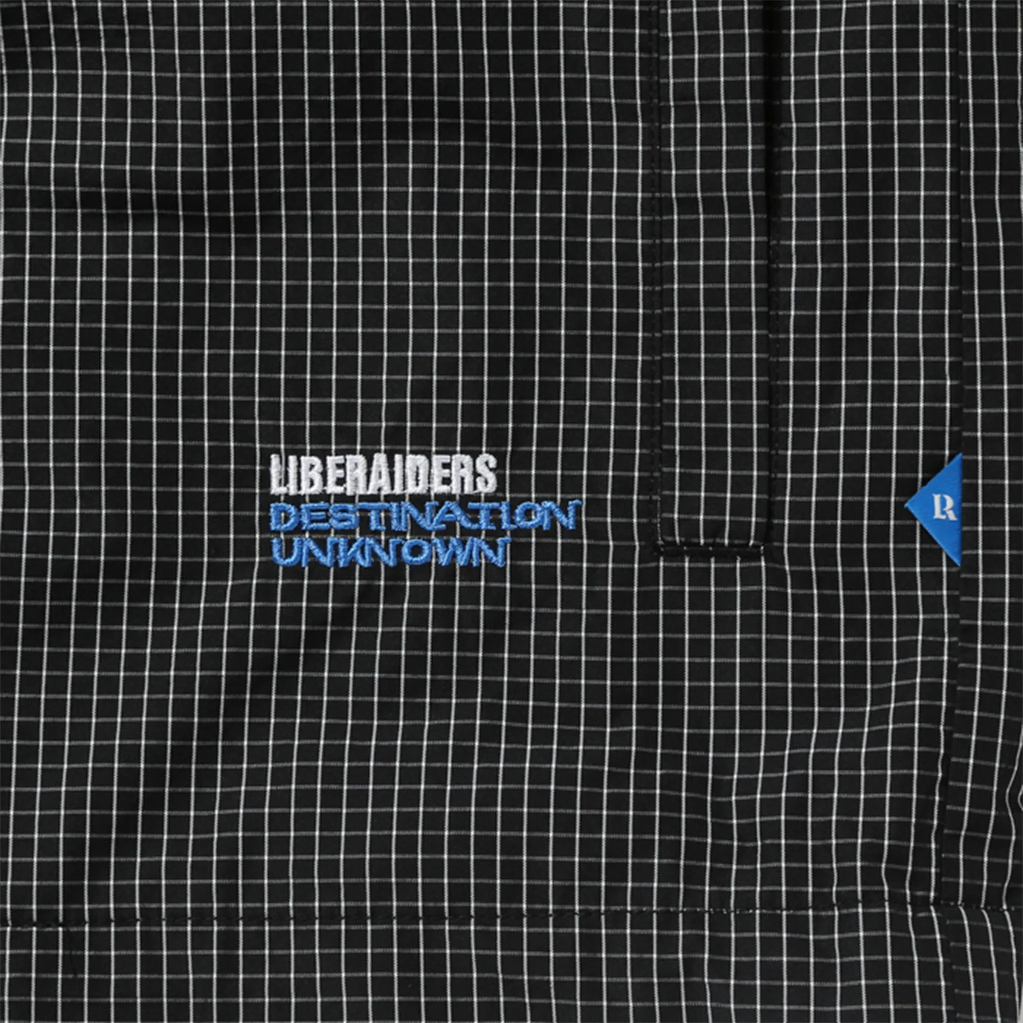 Liberaiders Grid Cloth Parka Black