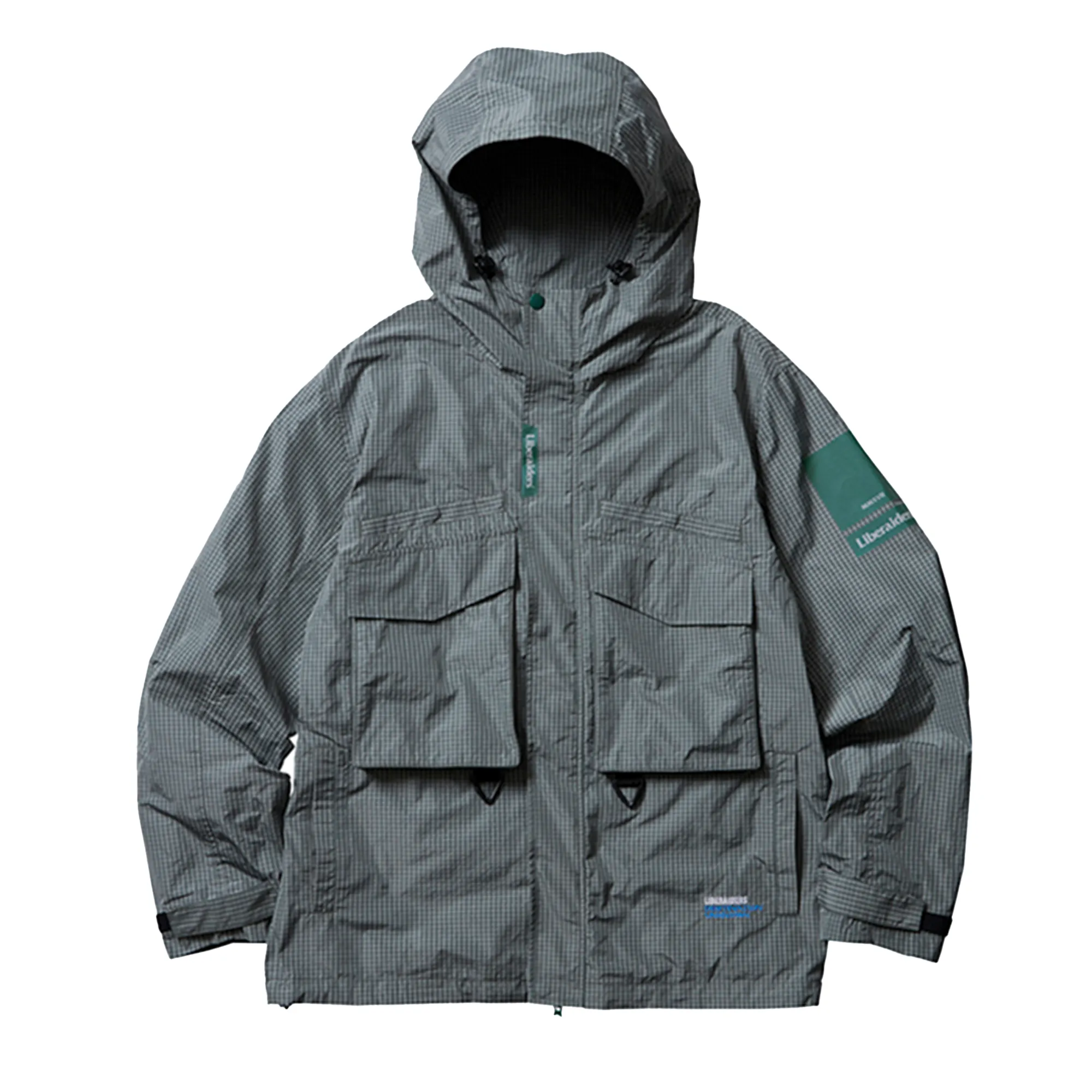 Liberaiders Grid Cloth Parka Green