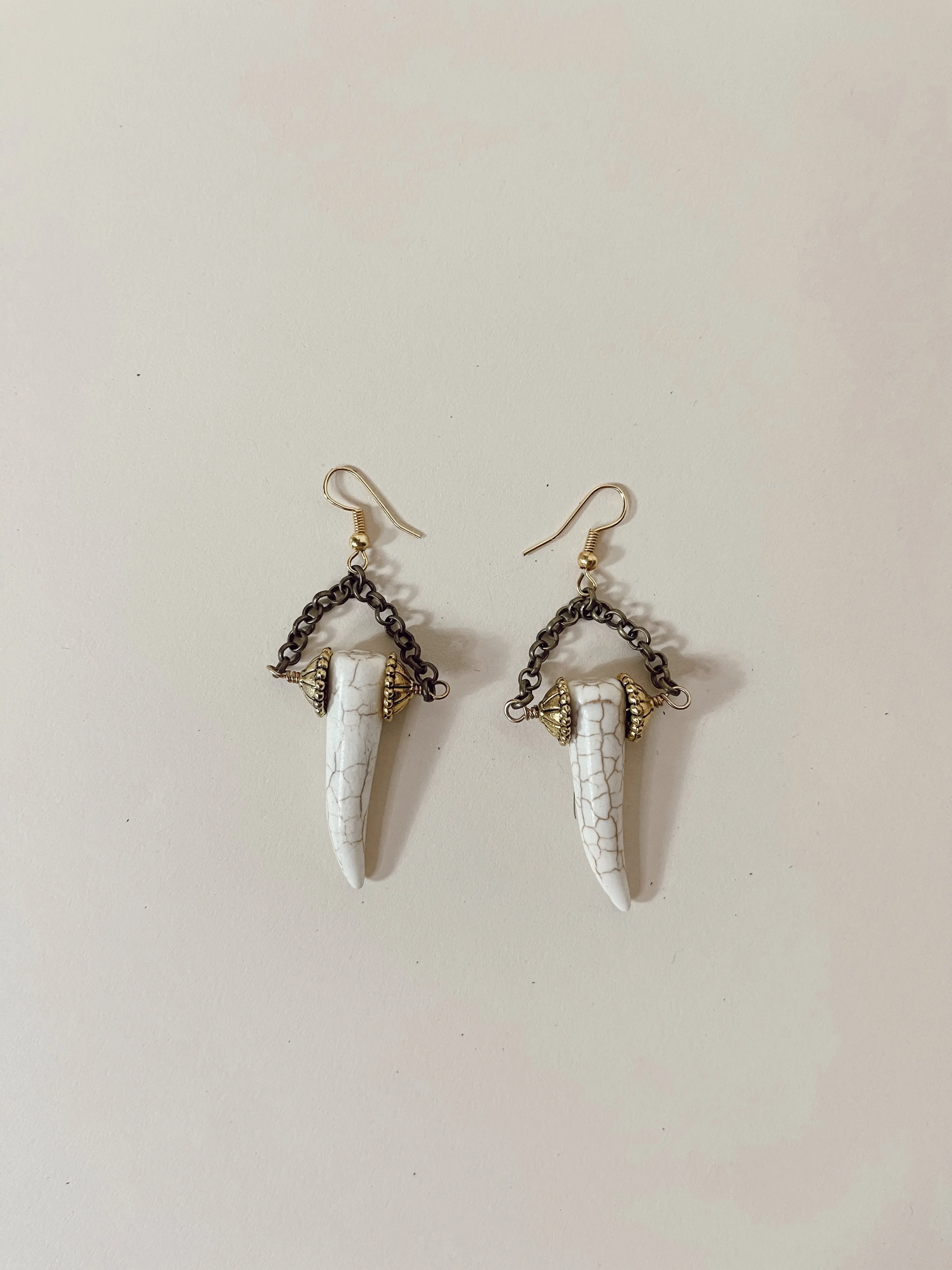 Lily Horn Earrings