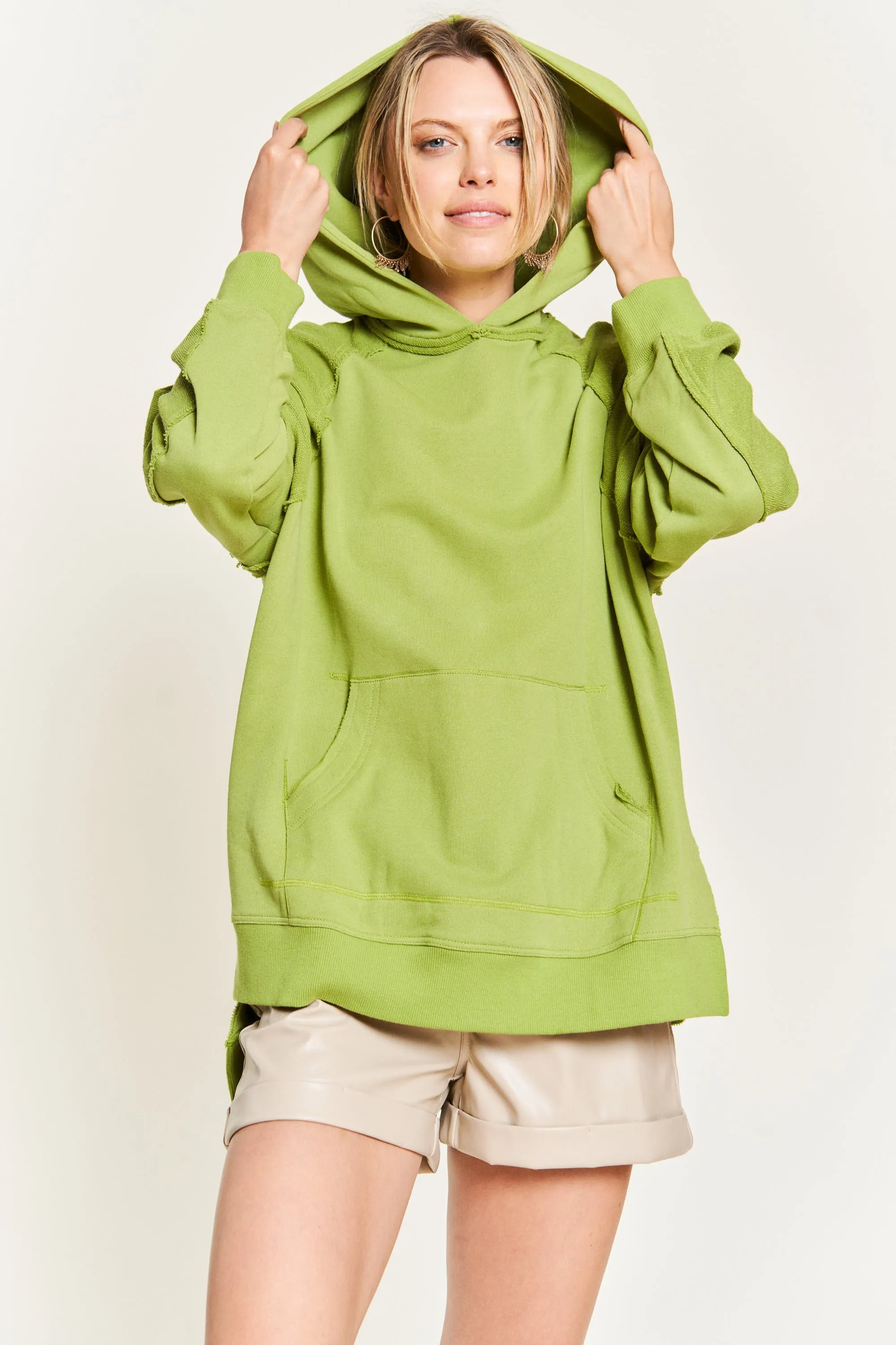 Make Me a Believer Hooded Pullover - Green