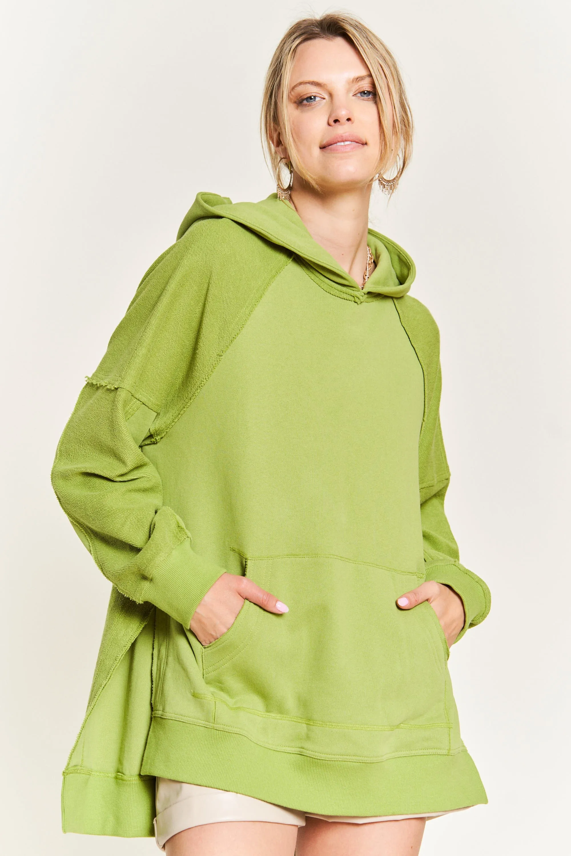 Make Me a Believer Hooded Pullover - Green