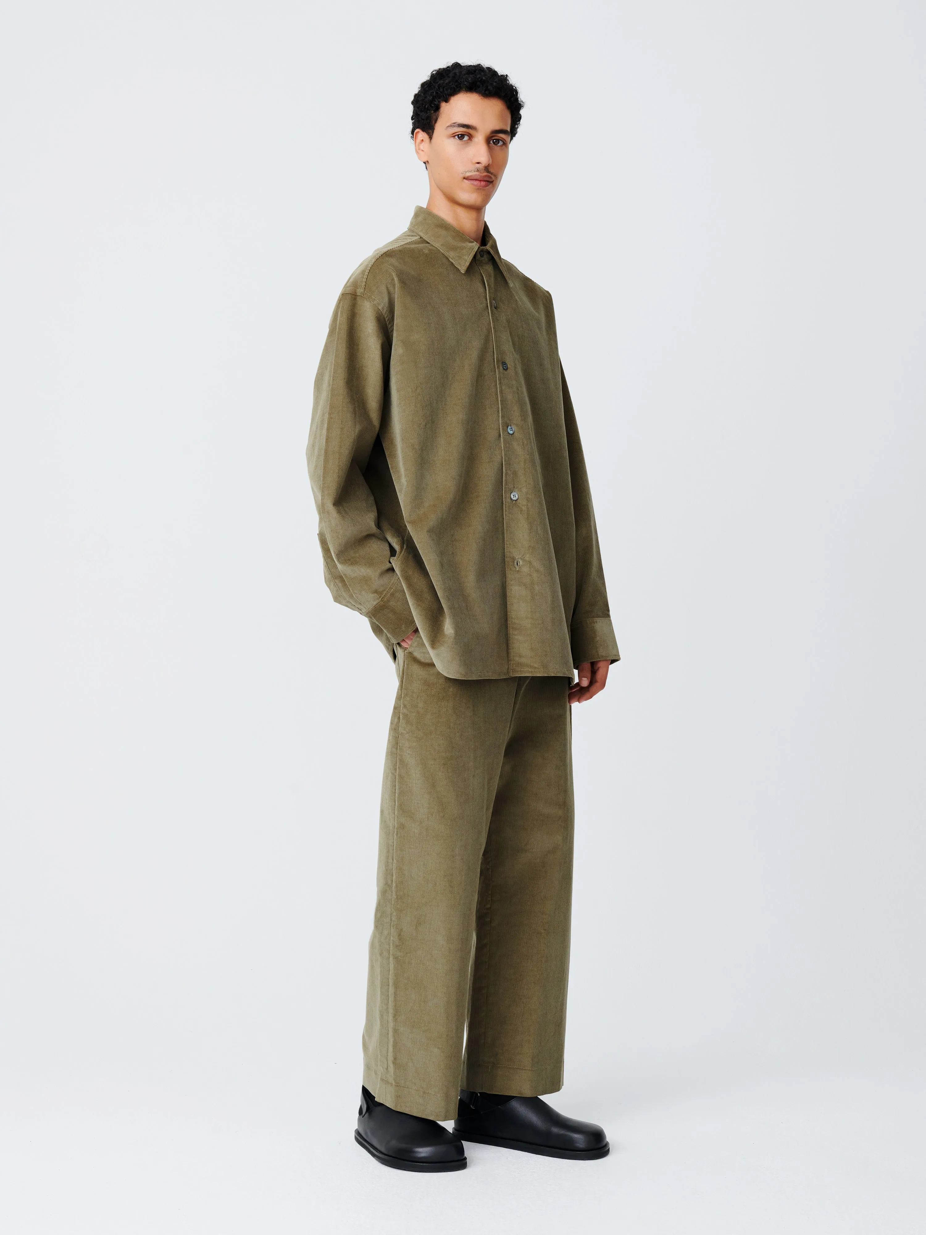 Mappe Corduroy Pant in Lichen