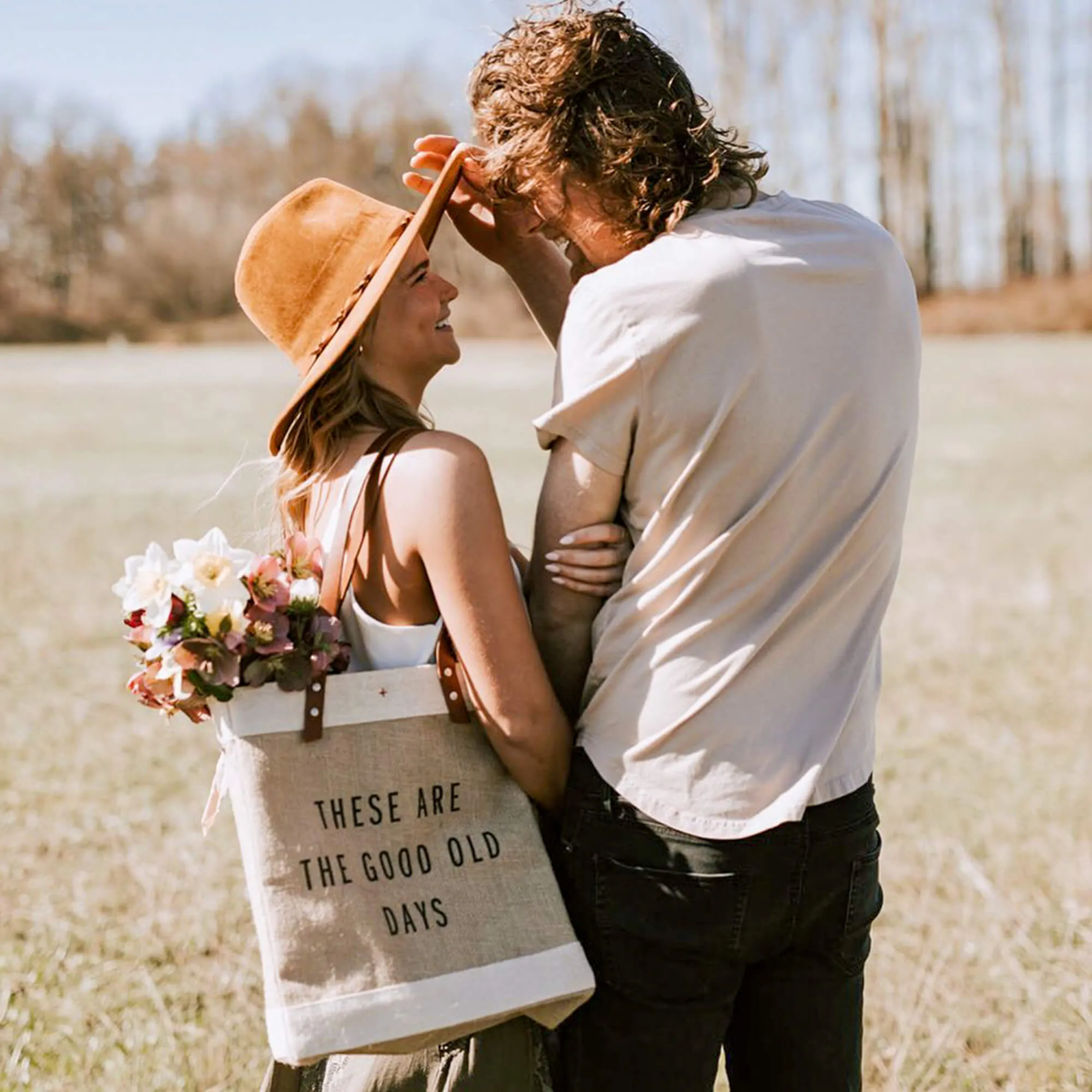 Market Tote in Natural