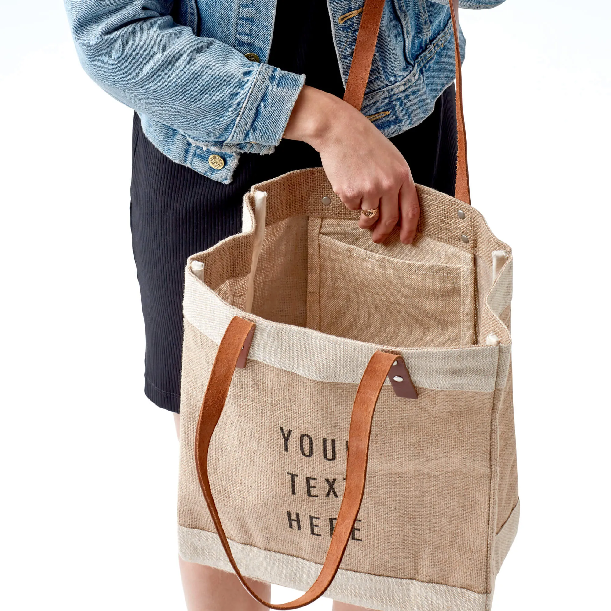 Market Tote in Natural