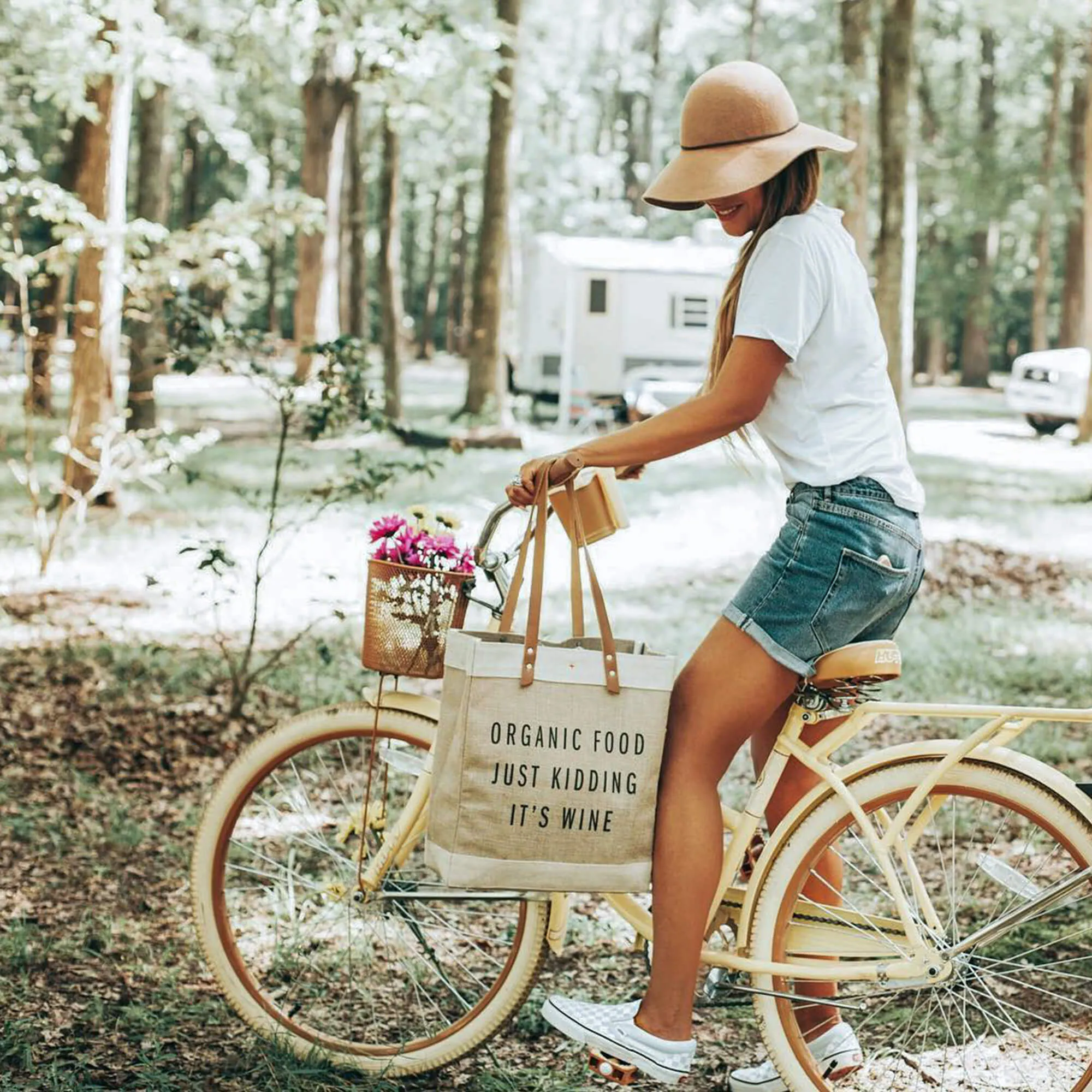 Market Tote in Natural