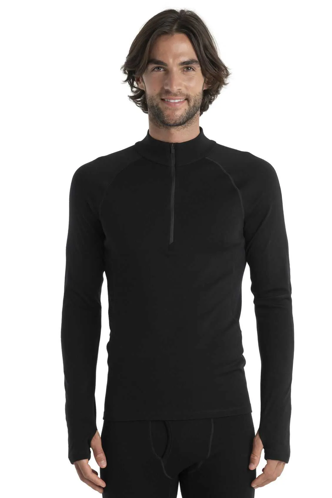 Mens 300 MerinoFine™ Polar LS Half Zip Thermal Top