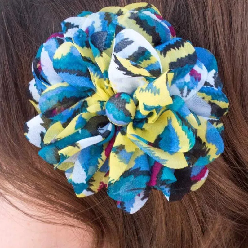 Modern Marvel Blue/Multi-Color Hair Clip