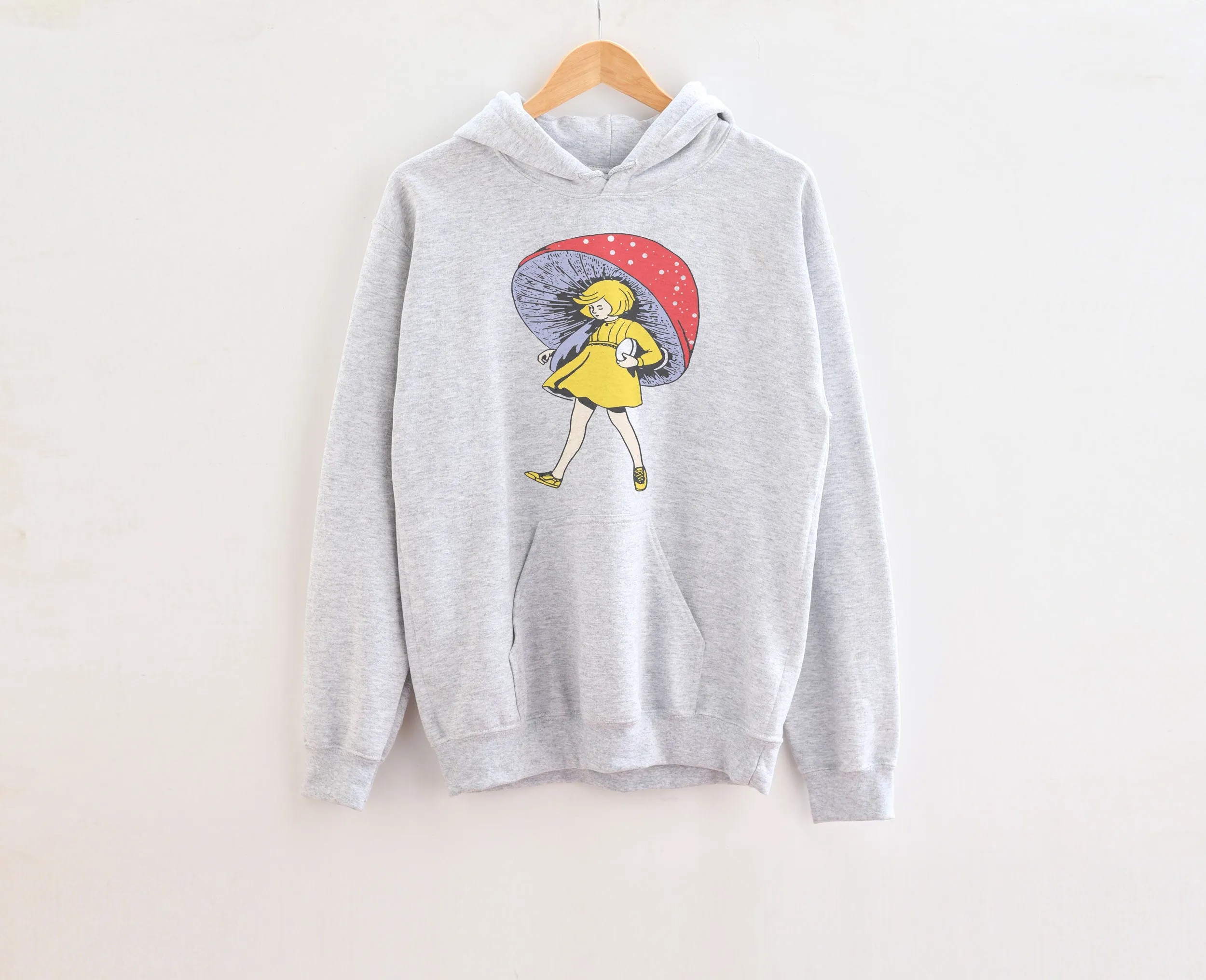 Mushroom and Salt Girl Adult Hoodies