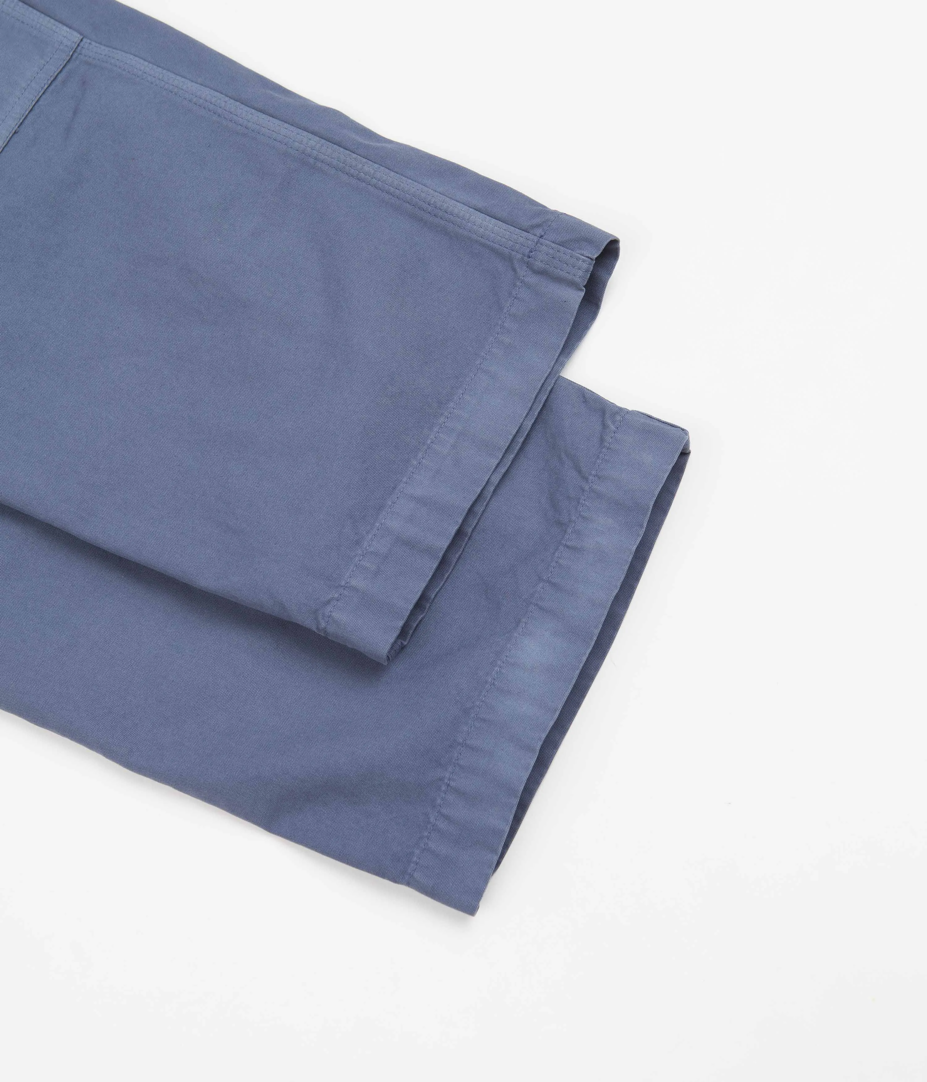 Norse Projects Lukas Tab Series Canvas Pants - Scoria Blue