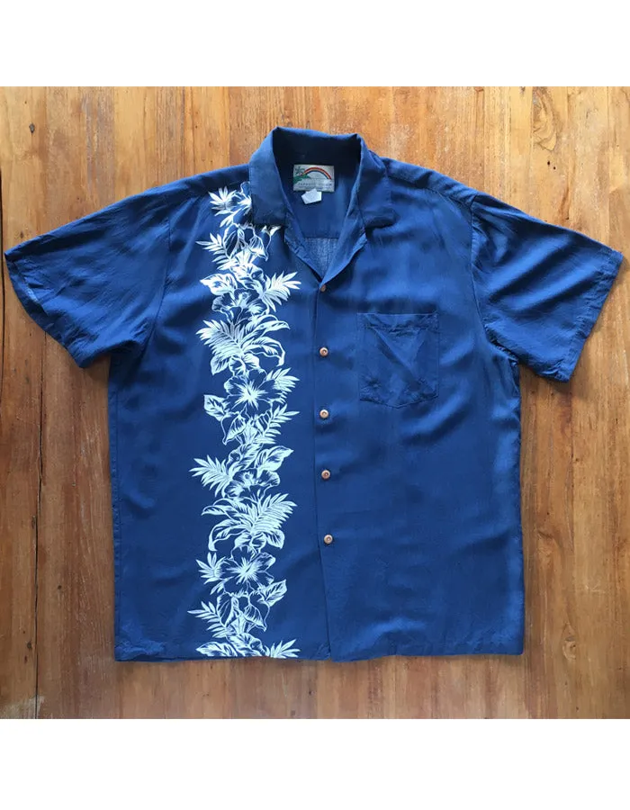 Paradise Found Blue Floral L