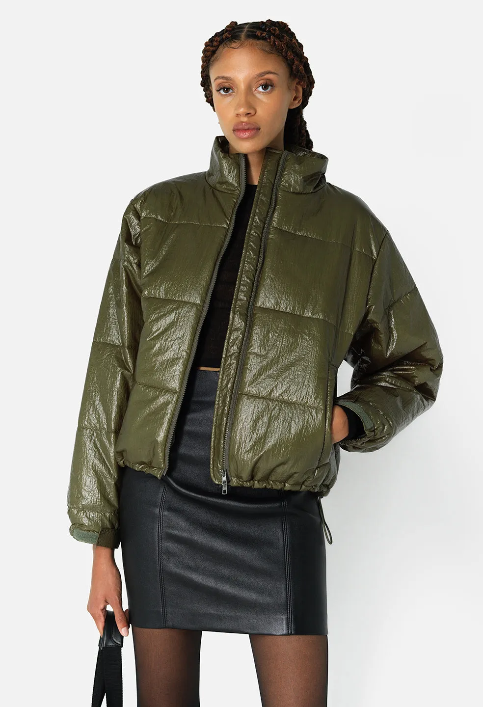 Puffer Jacket / Olive