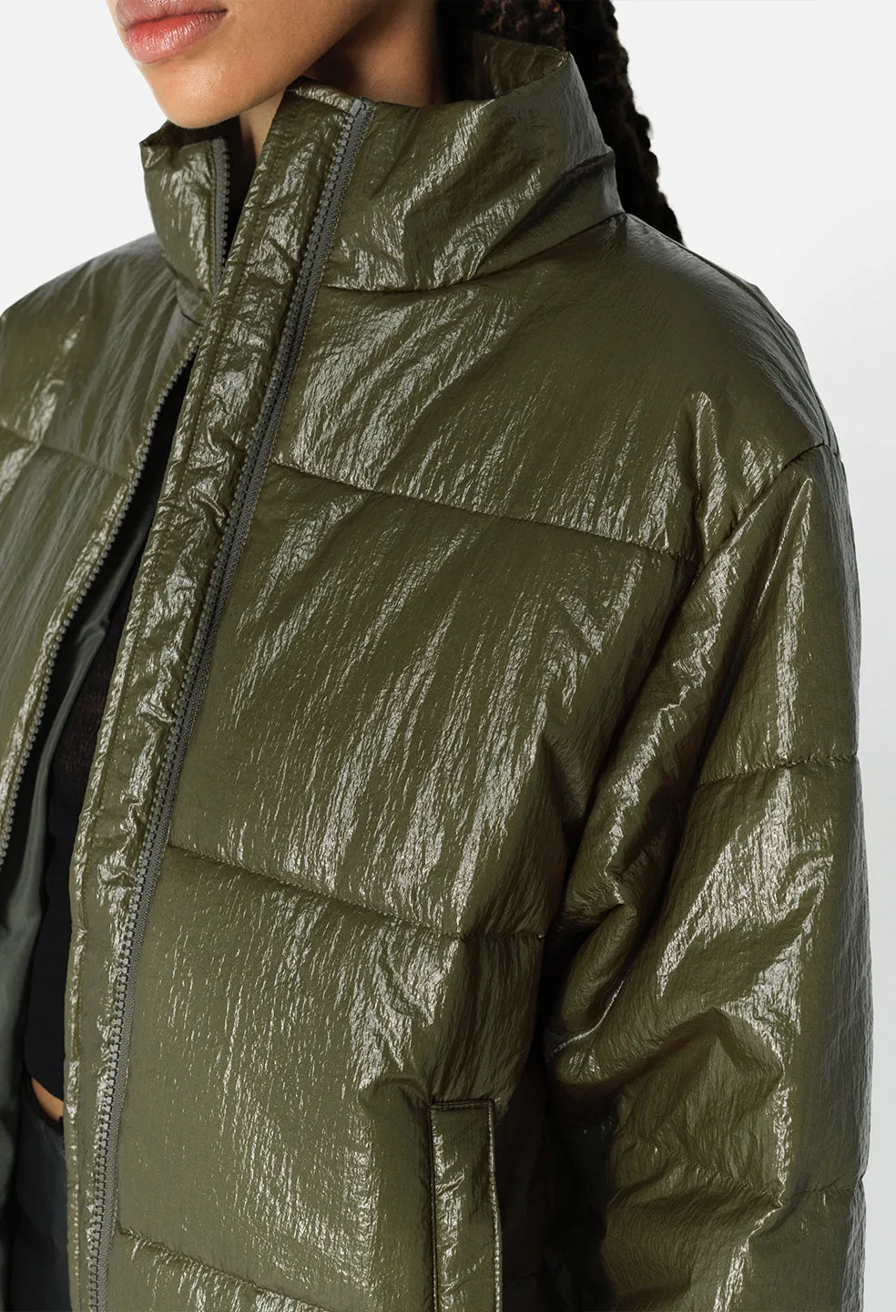 Puffer Jacket / Olive