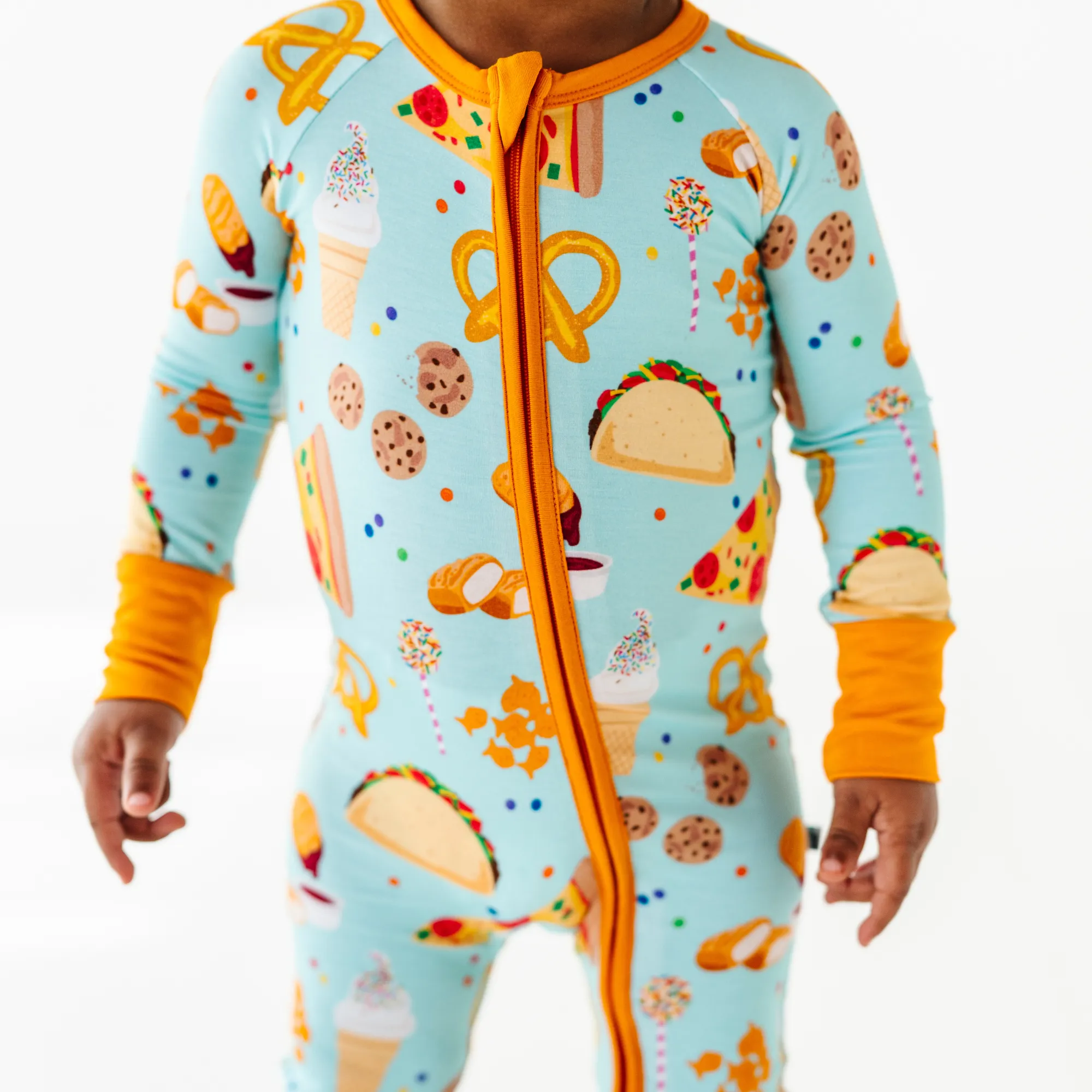 "I Can't Go To Bed Yet, I'm Hungry" Convertible Footies