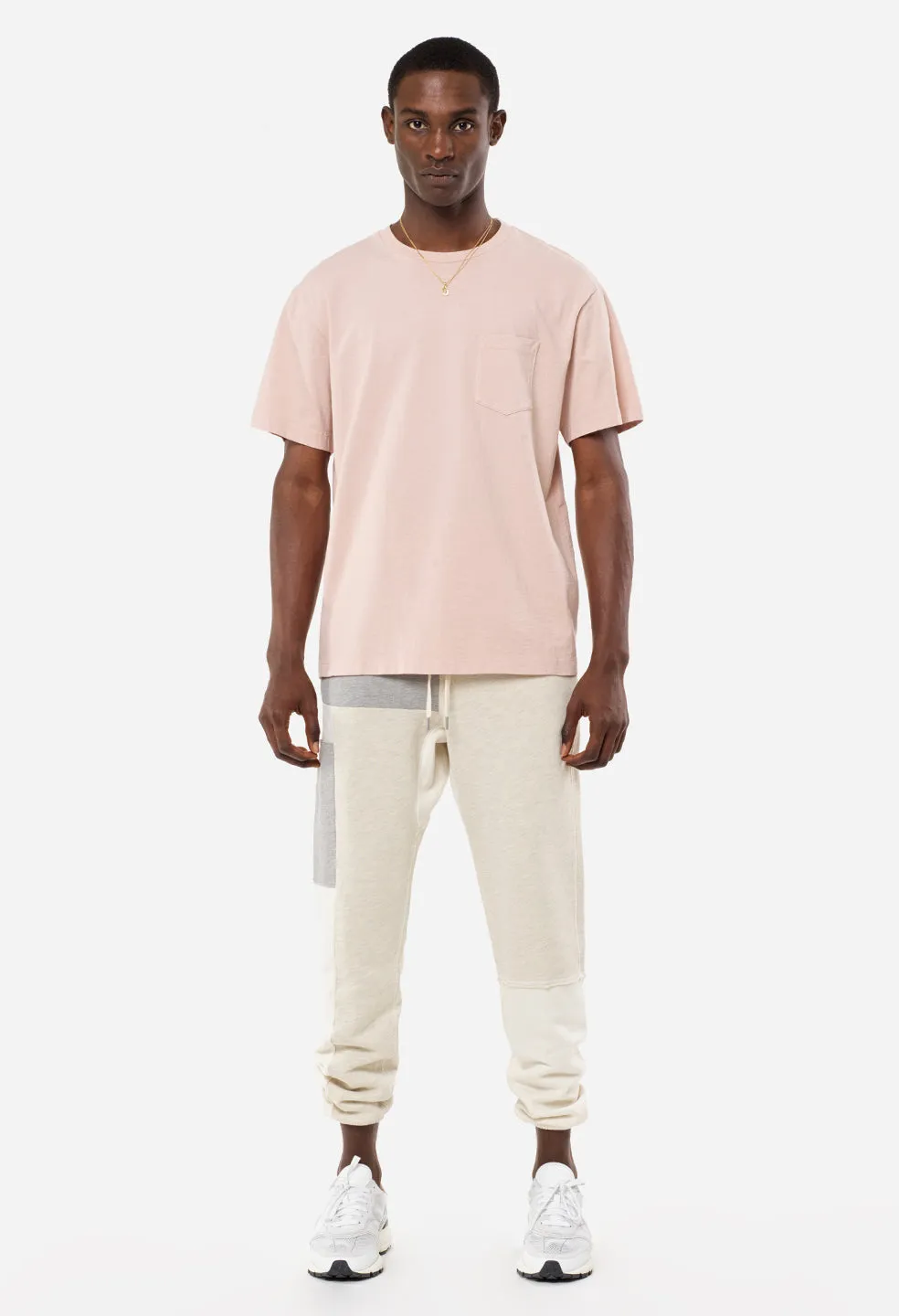 Reconstructed LA Sweatpants / Washed Ivory