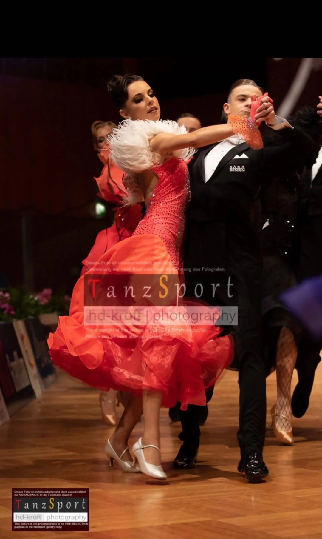 Red Ballroom Dress