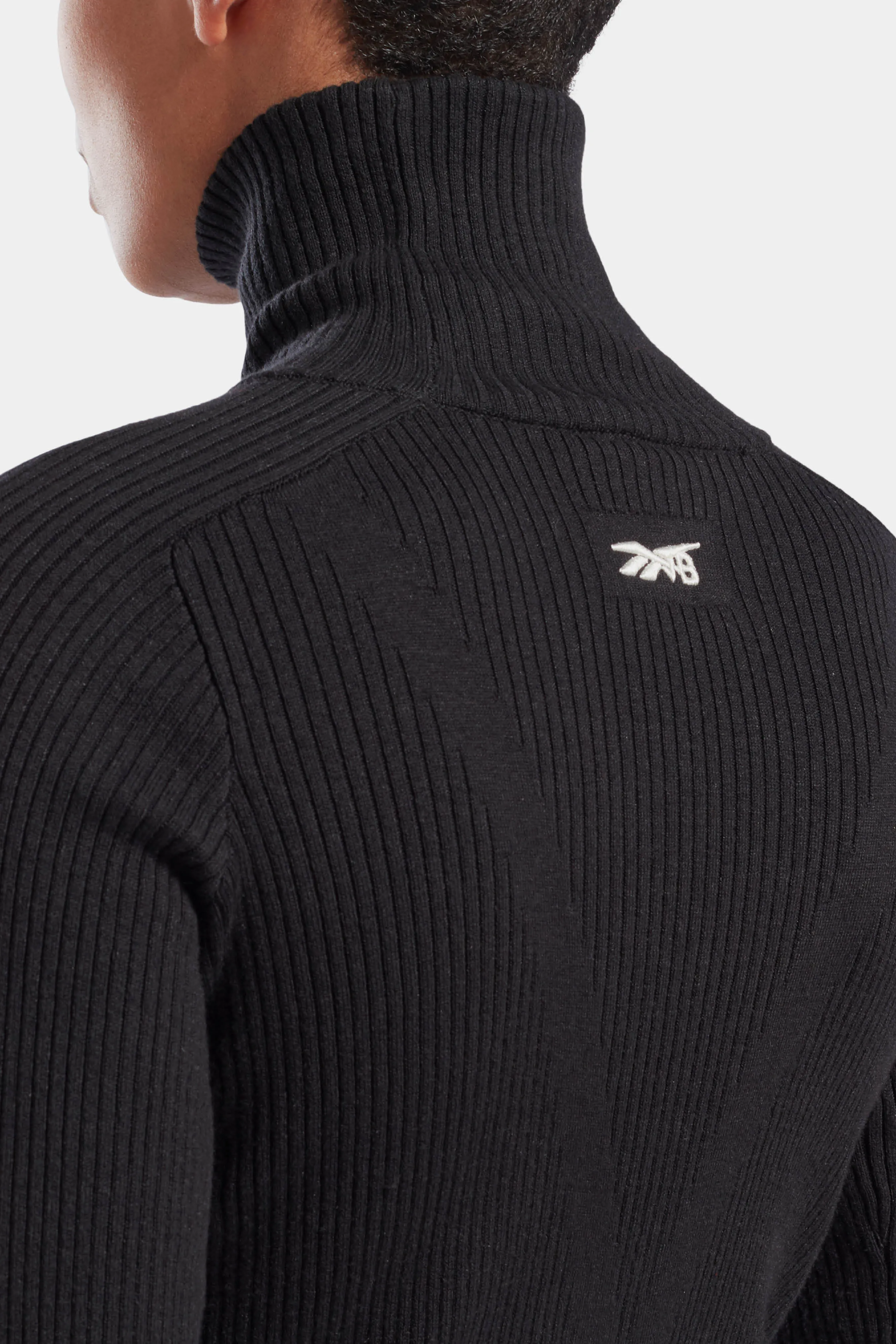 Reebok x VB Knitted Roll Neck In Black